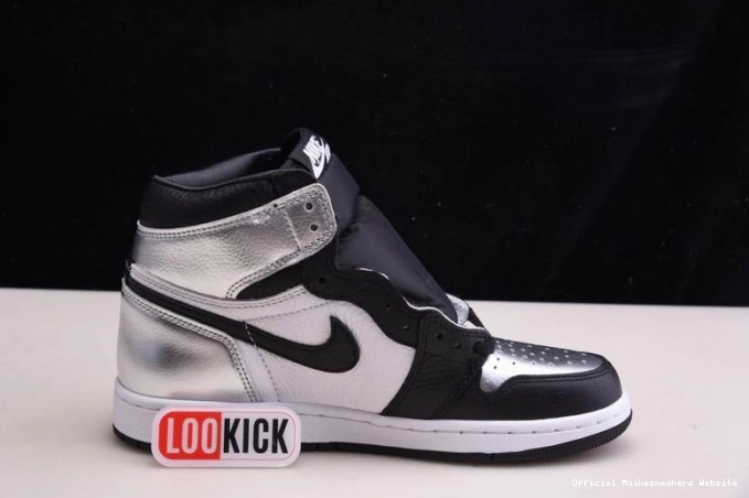 Official Maikesneakers CD0461-001 OG JORDAN WMNS TOE 1 SILVER HIGH AIR 0802